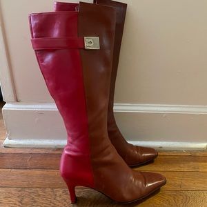 Salvatore Ferragamo Leather Boots